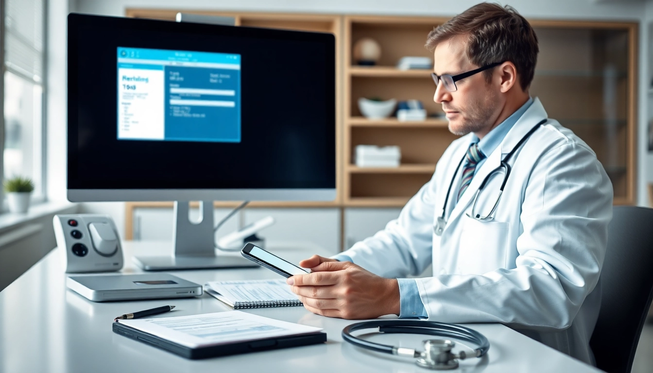 Utilizing eprescription apps for ios to streamline patient prescriptions in a healthcare setting.
